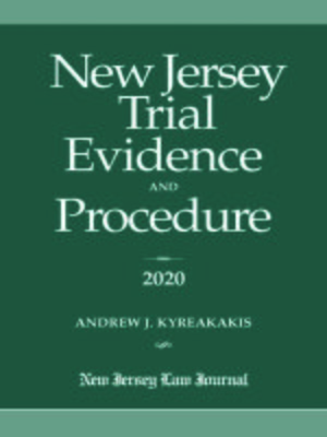 cover image of New Jersey Trial Evidence and Procedure